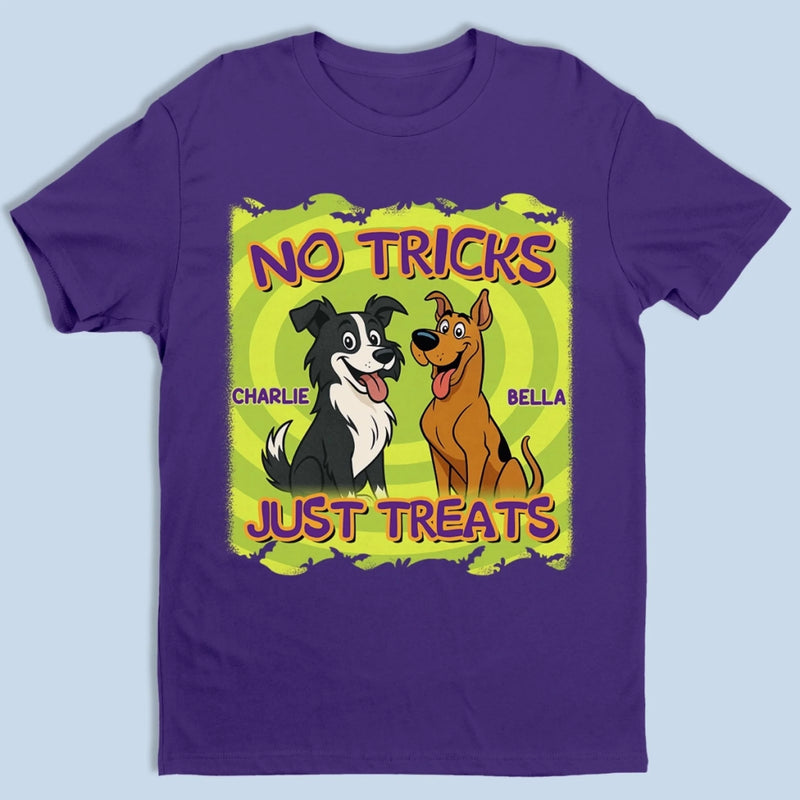 Custom Unisex T-shirt, Premium T-shirt, Hoodie - Personalized Halloween Birthday Gifts For Dog Lovers, Dog Dad And Mom - Creep It Real With My Pups