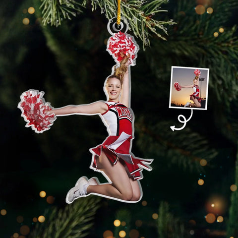 Custom Photo Acrylic Ornament - Personalized Christmas Birthday Gifts For Besties, Sisters, BFF, Family, Yourself - Creating Joy In Simple Things