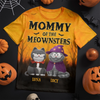 Custom Unisex T-shirt - Personalized Halloween  Birthday Gifts For Cat Lovers, Cat Mom And Dad - When Halloween Meets Cattitude