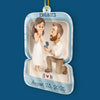 Custom Photo Acrylic Ornament - Personalized Anniversary Christmas Wedding Gifts For Husband And Wife, Him And Her - A Promise Of Forever