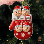 Custom Acrylic Ornament - Personalized Christmas Birthday Gifts For Mom, Dad, Kids - Family Moments Shine This Christmas
