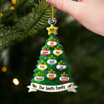 Custom Name Christmas Family Gifts - Personalized Ornament