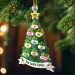 Custom Name Christmas Family Gifts - Personalized Ornament