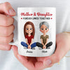 Custom Mug - Personalized Birthday Gifts For Mom, Daughter - A Mother And Daughter Forever