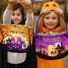 Custom Trick Or Treat Bag - Personalized Halloween  Birthday Gifts For Kids - Little Giggles Light Halloween Night