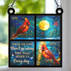 Custom Window Hanging Suncatcher Ornament - Personalized Memorial Sympathy Gifts For Loss Of Mom, Dad - Always In Our Tender Thoughts