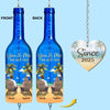 Custom Wine Bottle Wind Chime - Personalized Anniversary Wedding Gifts For Husband And Wife, Him And Her - You & Me, We Got This