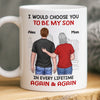 Custom Mug - Personalized Birthday Gifts For Mom, Son - You’ll Always Be My Boy