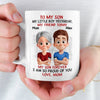 Custom Mug - Personalized Birthday Gifts For Mom, Son - My Choice, My Child, My Love