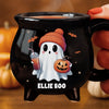 Custom 12oz Ceramic Cauldron Coffee Mug - Personalized Halloween Witchy Gifts For Besties, Sisters, BFF, Family, Yourself - Trick Or Treat Yourself