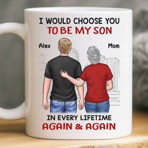 Custom Mug - Personalized Birthday Gifts For Mom, Son - You’ll Always Be My Boy