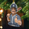 Custom Photo Acrylic Ornament - Personalized Christmas Birthday Sport Gifts For Sports Lovers - Baseball Is Life