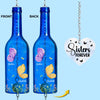 Custom Wine Bottle Wind Chime - Personalized Best Friend Birthday Gifts For Women, Besties, Sisters, BFF - Sisters Make Life Beautiful