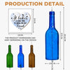 Custom Wine Bottle Wind Chime - Personalized Best Friend Birthday Gifts For Women, Besties, Sisters, BFF - No Limits To Friendship