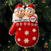 Custom Acrylic Ornament - Personalized Christmas Birthday Gifts For Mom, Dad, Kids - Family Moments Shine This Christmas