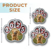 Custom Photo Acrylic Ornament - Personalized Pet Christmas Memorial Sympathy Gifts For Dogs, Cats - Always Beside My Soul