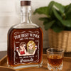 Custom Whiskey Bottle - Personalized Best Friend Birthday Gifts For Women, Besties, Sisters, BFF - Silly Moments Shine With Besties