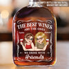 Custom Whiskey Bottle - Personalized Best Friend Birthday Gifts For Women, Besties, Sisters, BFF - Silly Moments Shine With Besties