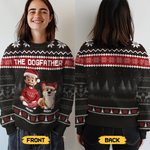Custom Unisex Ugly Sweatshirt - Personalized  Christmas Birthday Gifts For Dog Lovers, Dog Dad And Mom - Master Of Fetch