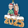 Custom Acrylic Ornament - Personalized Engaged Anniversary Christmas Wedding Gifts For Husband And Wife, Him And Her - Love Wrapped In Lights