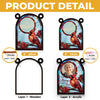 Custom Photo Window Hanging Suncatcher Ornament - Personalized Memorial Sympathy Gifts For Loss Of Mom, Dad - Memories Of Love Live On