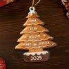 Custom Acrylic Ornament - Personalized Christmas Birthday Gifts For Mom, Dad, Kids - Joyful Loving Family