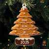 Custom Acrylic Ornament - Personalized Christmas Birthday Gifts For Mom, Dad, Kids - Joyful Loving Family
