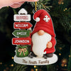 Custom Acrylic Ornament - Personalized Christmas Birthday Gifts For Mom, Dad, Kids - The Magic Begins With Us