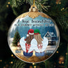 Custom Acrylic Ornament - Personalized Best Friend Christmas Birthday Gifts For Women, Besties, Sisters, BFF - Season Of Friendship