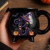 Custom 12oz Ceramic Cauldron Coffee Mug - Personalized Halloween Witchy Gifts For Besties, Sisters, BFF, Family, Yourself - Brew And Boo