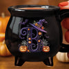 Custom 12oz Ceramic Cauldron Coffee Mug - Personalized Halloween Witchy Gifts For Besties, Sisters, BFF, Family, Yourself - Brew And Boo