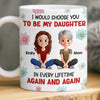 Custom Mug - Personalized Birthday Gifts For Mom, Daughter - A Circle Of Endless Love