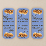 Custom Leather Magnetic Bookmark - Personalized  Bookish Gifts For Book Lovers, Bookworms, Dog Dad And Mom - Happiness Is Another Chapter