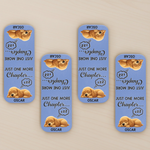 Custom Leather Magnetic Bookmark - Personalized  Bookish Gifts For Book Lovers, Bookworms, Dog Dad And Mom - Happiness Is Another Chapter