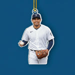 Custom Photo Baseball Christmas Gifts for Baseball Lovers - Personalized Ornament