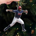 Custom Photo Baseball Christmas Gifts for Baseball Lovers - Personalized Ornament