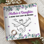 Custom Full-Print Jewelry Dish - Personalized Birthday Gifts For Mom, Daughter - Keep Your Sparkle Close Always
