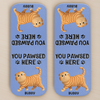 Custom Leather Magnetic Bookmark - Personalized  Bookish Gifts For Book Lovers, Bookworms, Dog Dad And Mom, Cat Owners - Lost In A Good Book