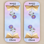 Custom Leather Magnetic Bookmark - Personalized  Bookish Gifts For Book Lovers, Bookworms, Readers - Reading Is My Superpower