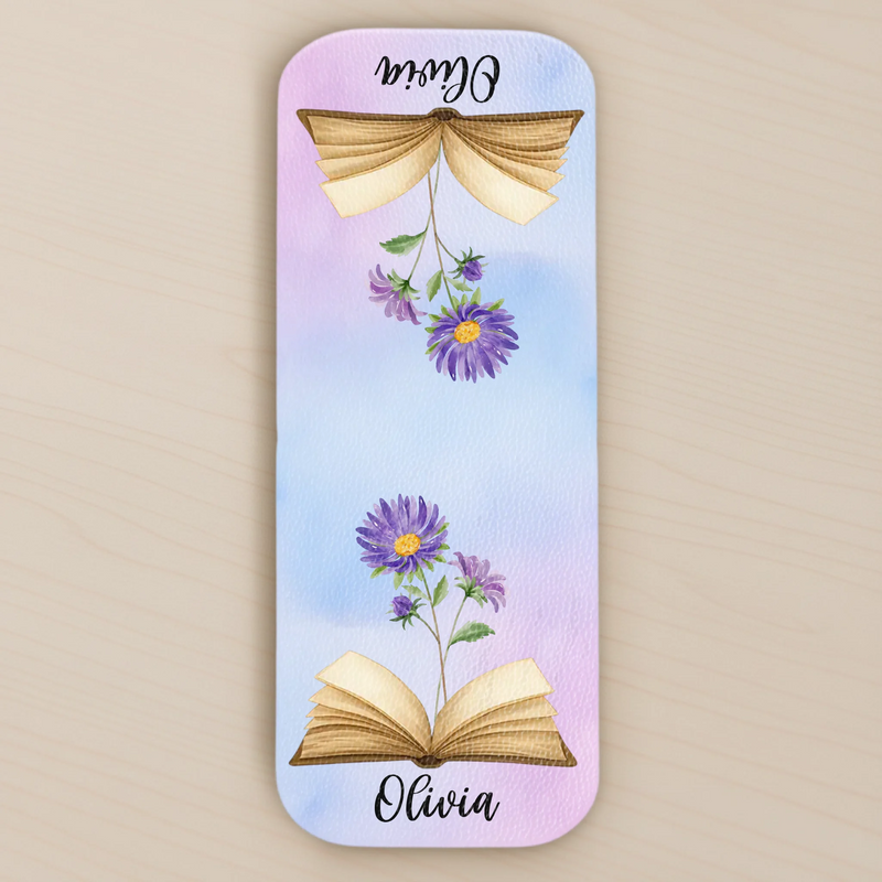 Custom Leather Magnetic Bookmark - Personalized  Bookish Gifts For Book Lovers, Bookworms, Readers - Reading Is My Superpower