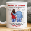 Custom Mug - Personalized Birthday Gifts For Mom, Dad, Daughter, Son - Love Flows Through Every Generation