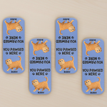 Custom Leather Magnetic Bookmark - Personalized  Bookish Gifts For Book Lovers, Bookworms, Dog Dad And Mom, Cat Owners - Lost In A Good Book