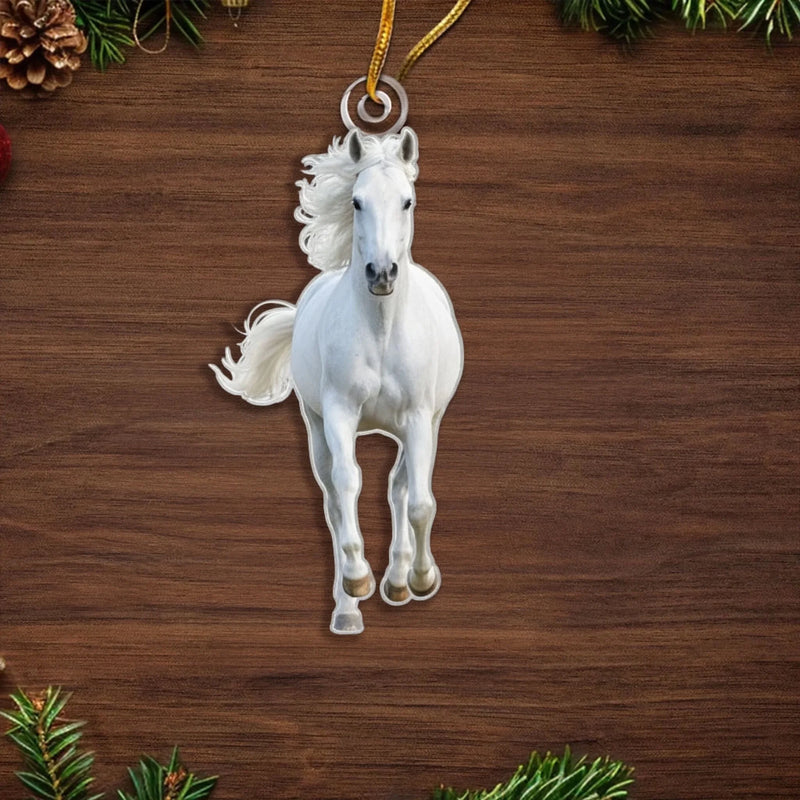 Custom Photo Acrylic Ornament - Personalized Christmas Birthday Gifts For Besties, Sisters, BFF, Family, Yourself - Hobby That Moves The Soul