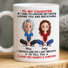 Custom Mug - Personalized Birthday Gifts For Mom, Dad, Daughter, Son - Always Her Little Girl, Forever My Biggest Love