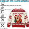 Custom Photo Unisex Ugly Sweatshirt - Personalized  Christmas Birthday Gifts For Mom, Dad, Brother, Sister, Kids - All Wrapped Up In Love