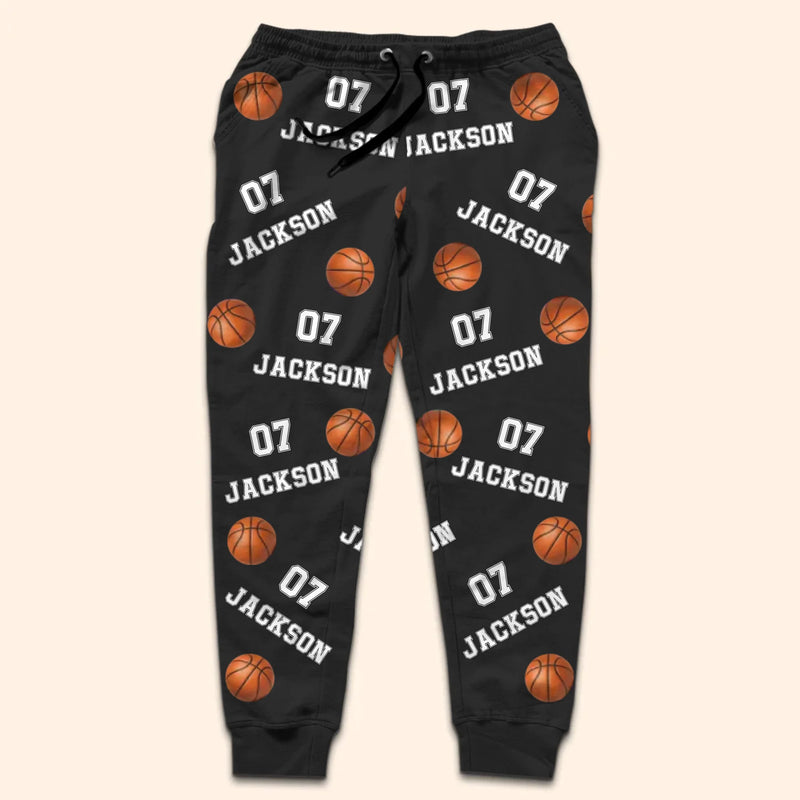 Custom Unisex Sweatpants - Personalized Christmas Birthday Basketball Gifts For Basketball Lovers, Sports Fans, Sports Lovers - Strong Mind Strong Game