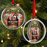 Custom Acrylic Rotating Ornament - Personalized Christmas Birthday Gifts For Mom, Dad, Brother, Sister, Kids - Blessed With Family Love