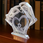 Custom Name Wedding Gifts for Couples - Personalized Acrylic Plaque Custom Shape