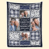 Custom Photo Blanket - Personalized Anniversary Wedding Gifts For Husband And Wife, Him And Her - I Found My Forever In You