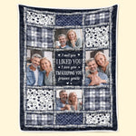 Custom Photo Blanket - Personalized Anniversary Wedding Gifts For Husband And Wife, Him And Her - I Found My Forever In You